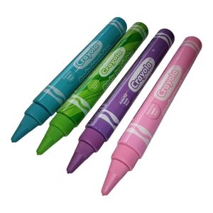 Kids Crayola Bath Time Scented Body Wash Pens Set Of 4